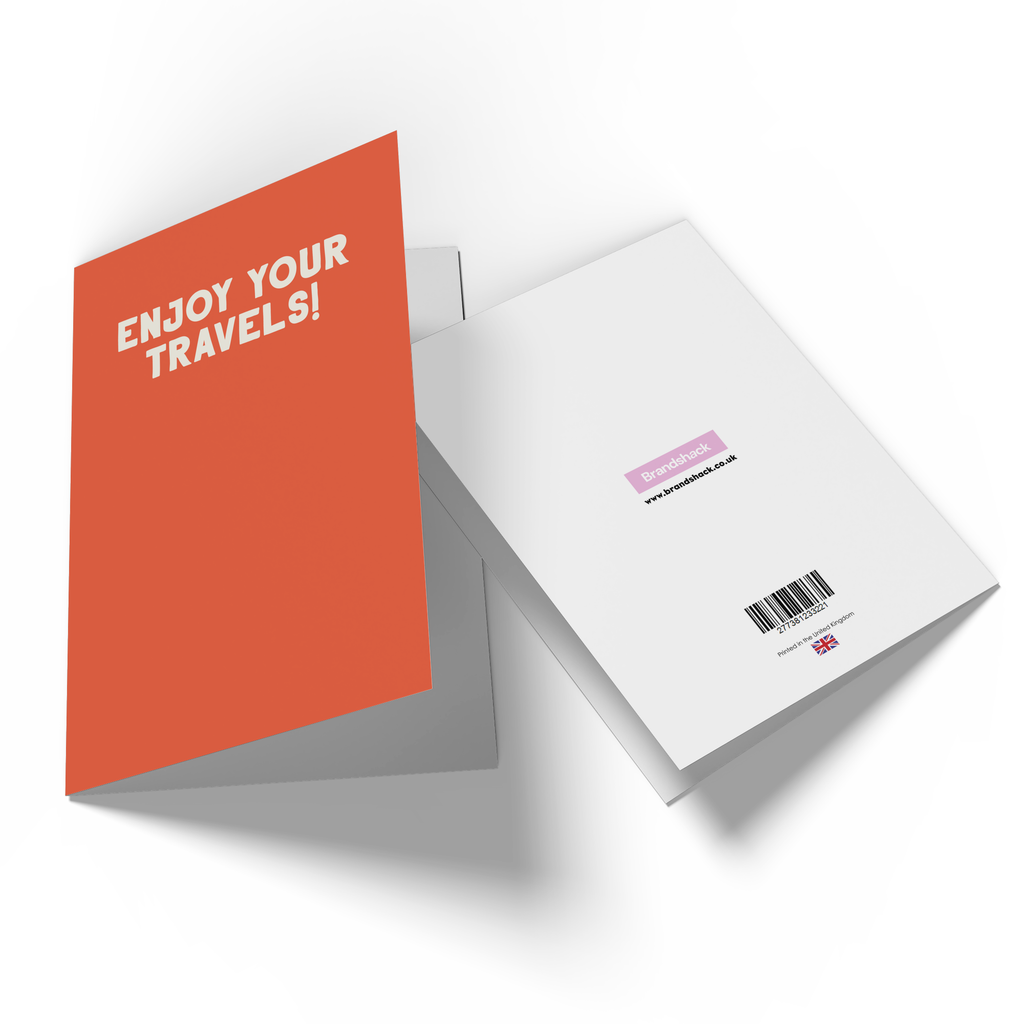 Enjoy Your Travels! Greetings Card