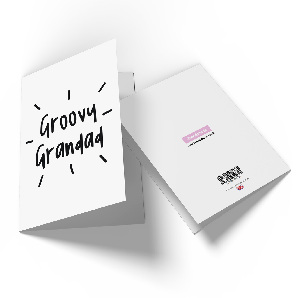 Groovy Grandad Greetings Card