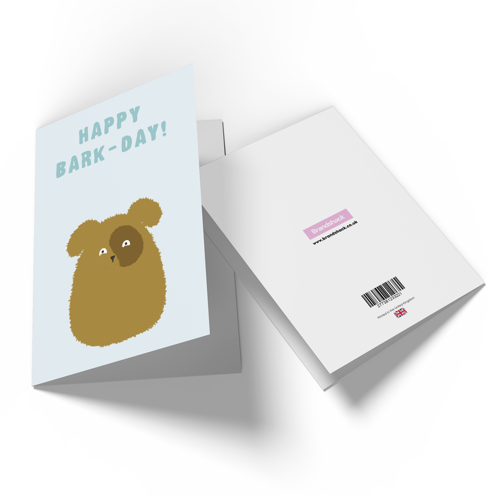 Happy Bark-Day! Greetings Card