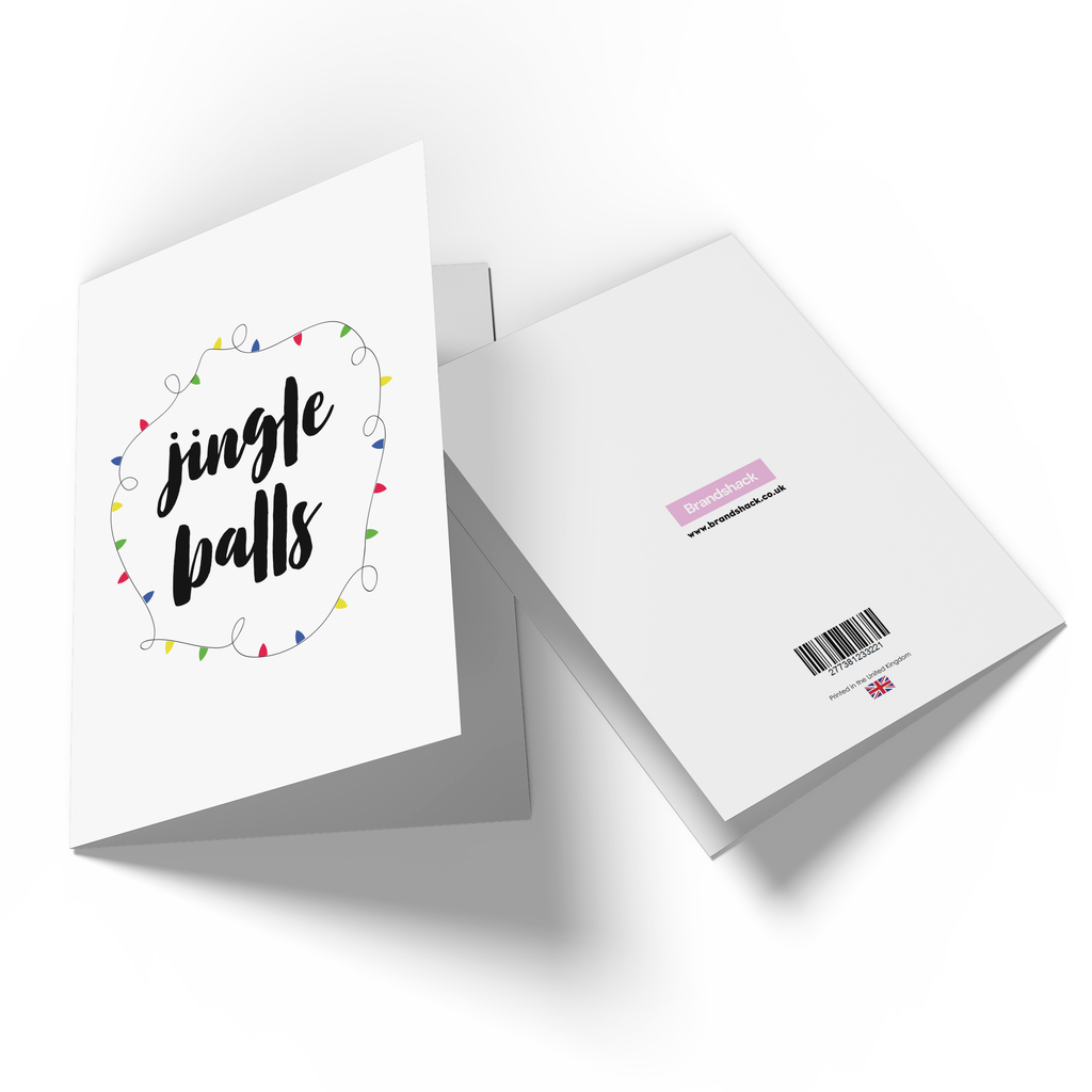 Jingle Balls Greetings Card
