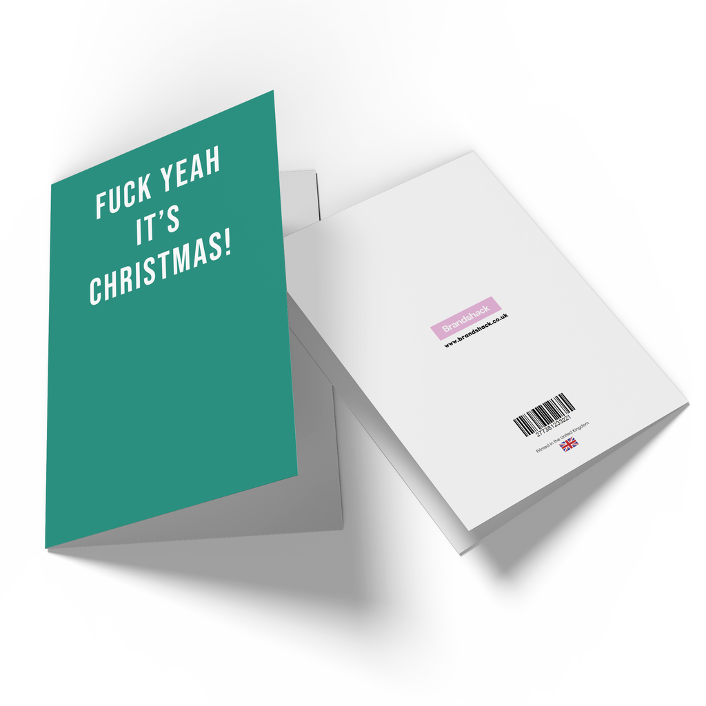 F*ck Yeah It's Christmas! Greetings Card