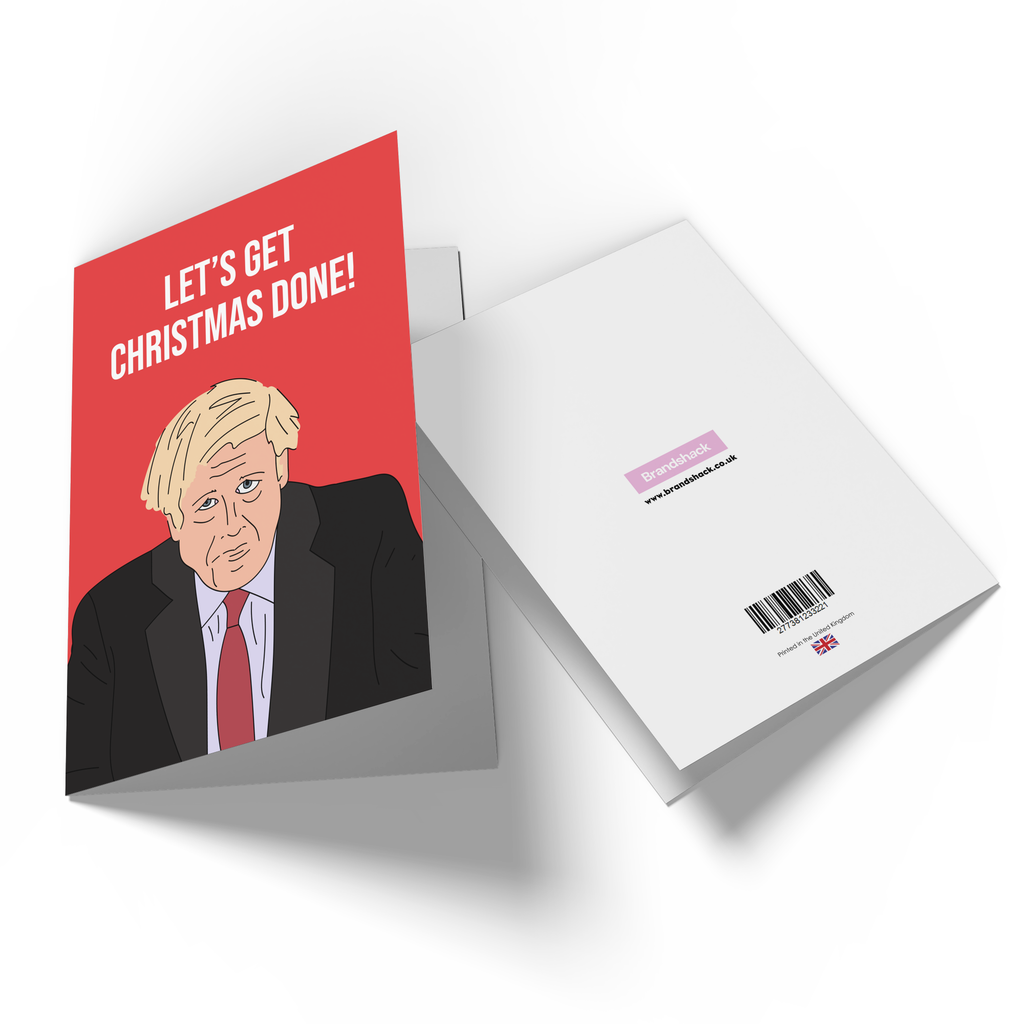 Let's Get Christmas Done Greetings Card