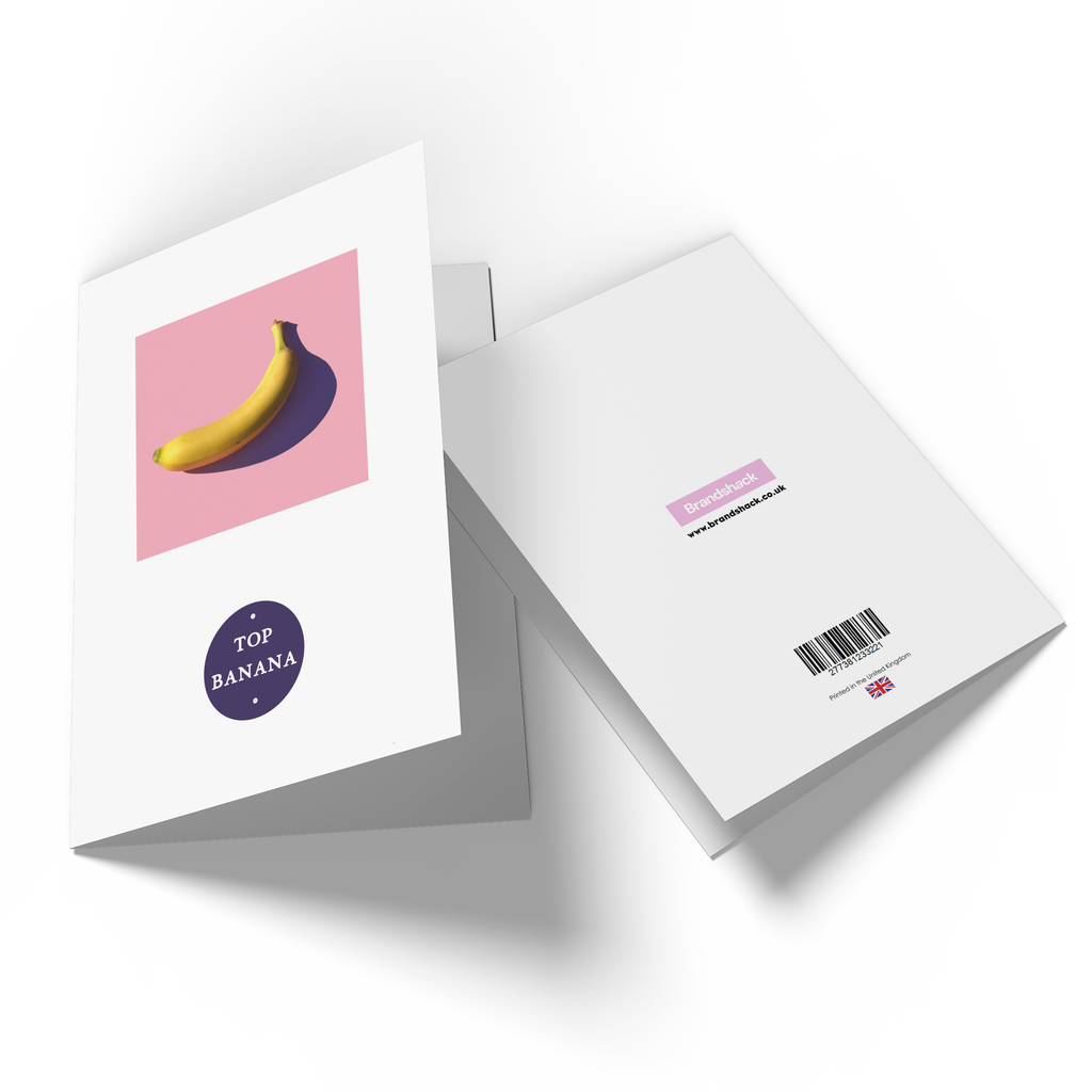 Top Banana Greetings Card