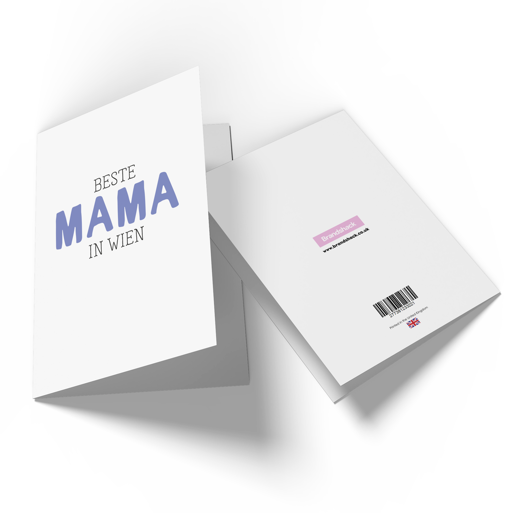 Beste Mama In Wien Greetings Card