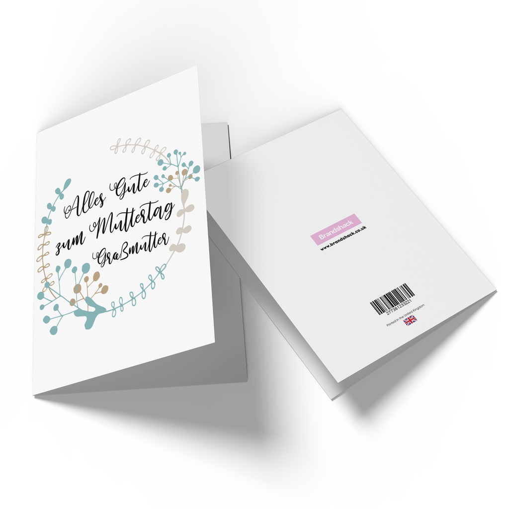 Alles Gute Zum Muttertag Gra?mutter Greetings Card