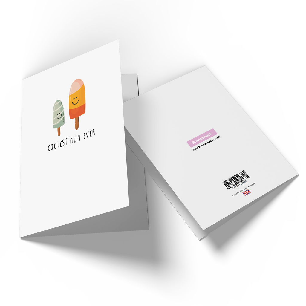 Coolest Mum Ever Greetings Card