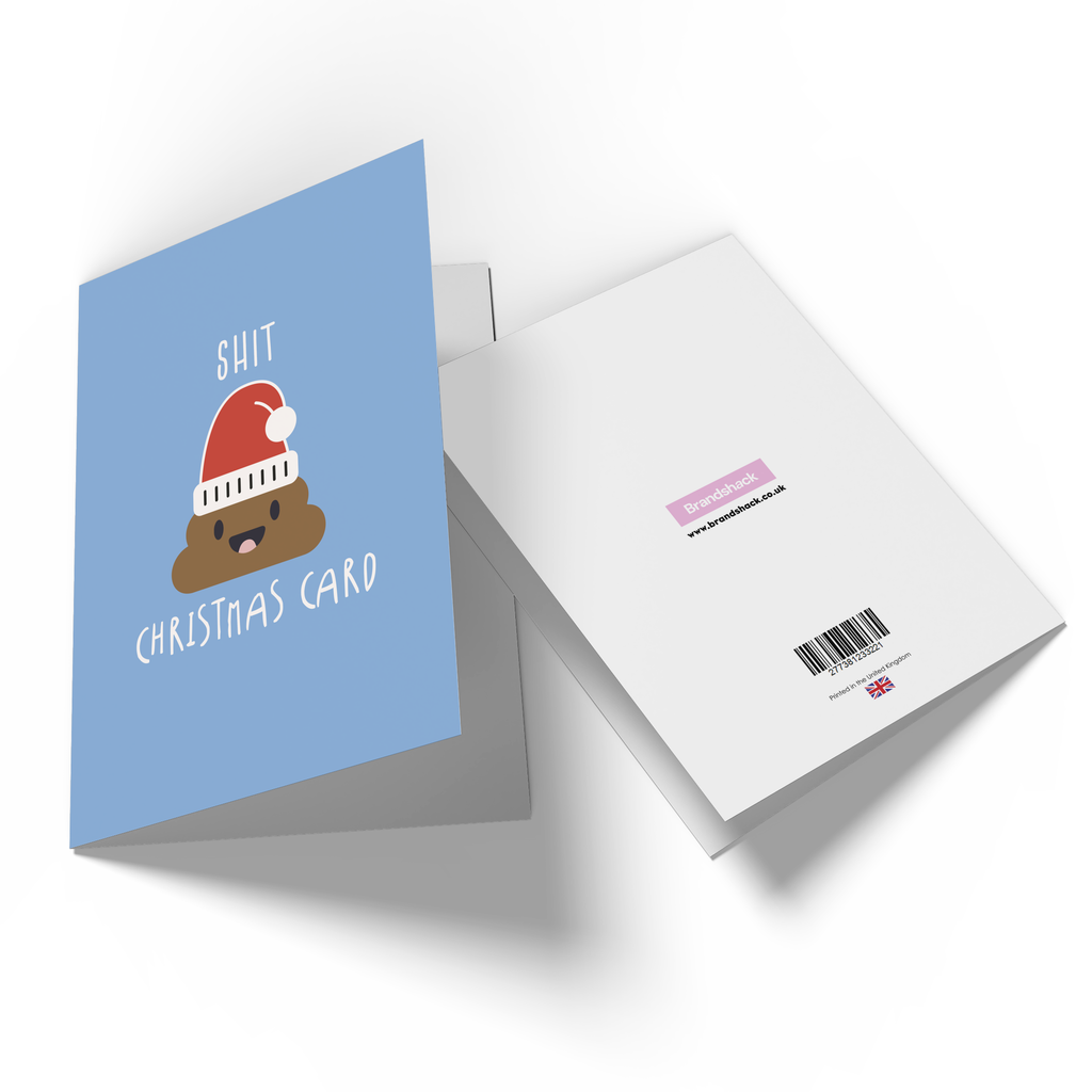 Shit Christmas Card Greetings Card