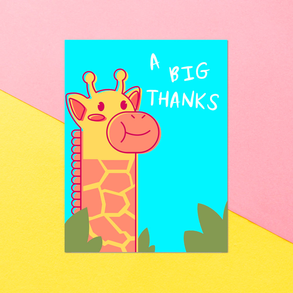 A Big Thanks Greetings Card