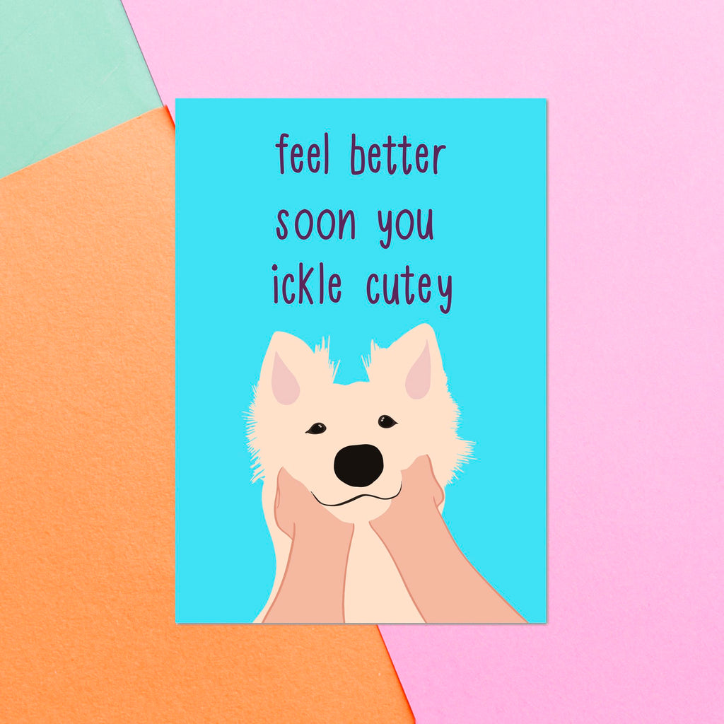 Feel Better Soon You Ickle Cutey Greetings Card