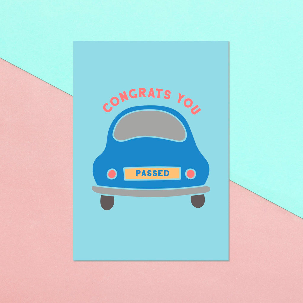 Congrats You Passed Greetings Card