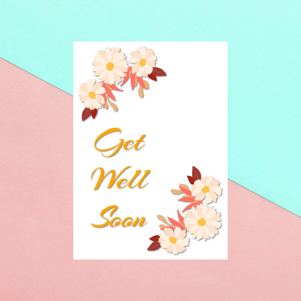 Get Well Soon Greetings Card