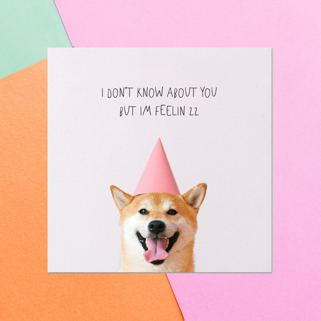 Birthday Specific Collections Taylor Swift 22 Birthday Square Greetings Card