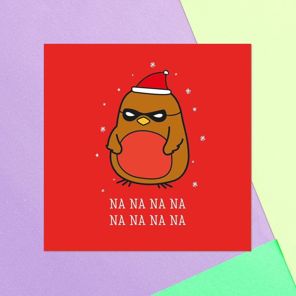 Robin Square Greetings Card