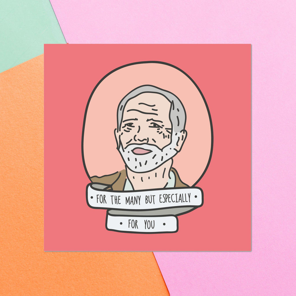 For The Many But Especially For You Square Greetings Card