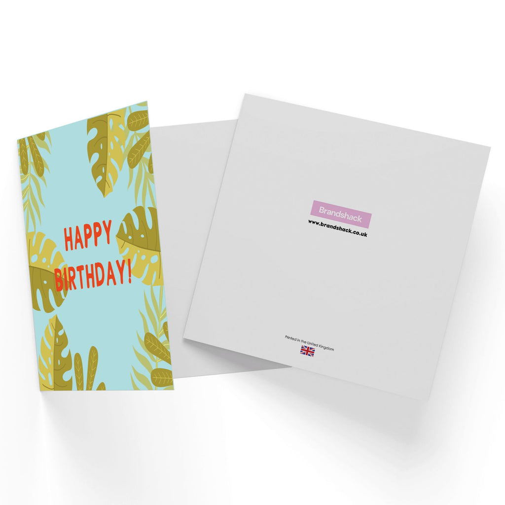Happy Birthday Square Greetings Card