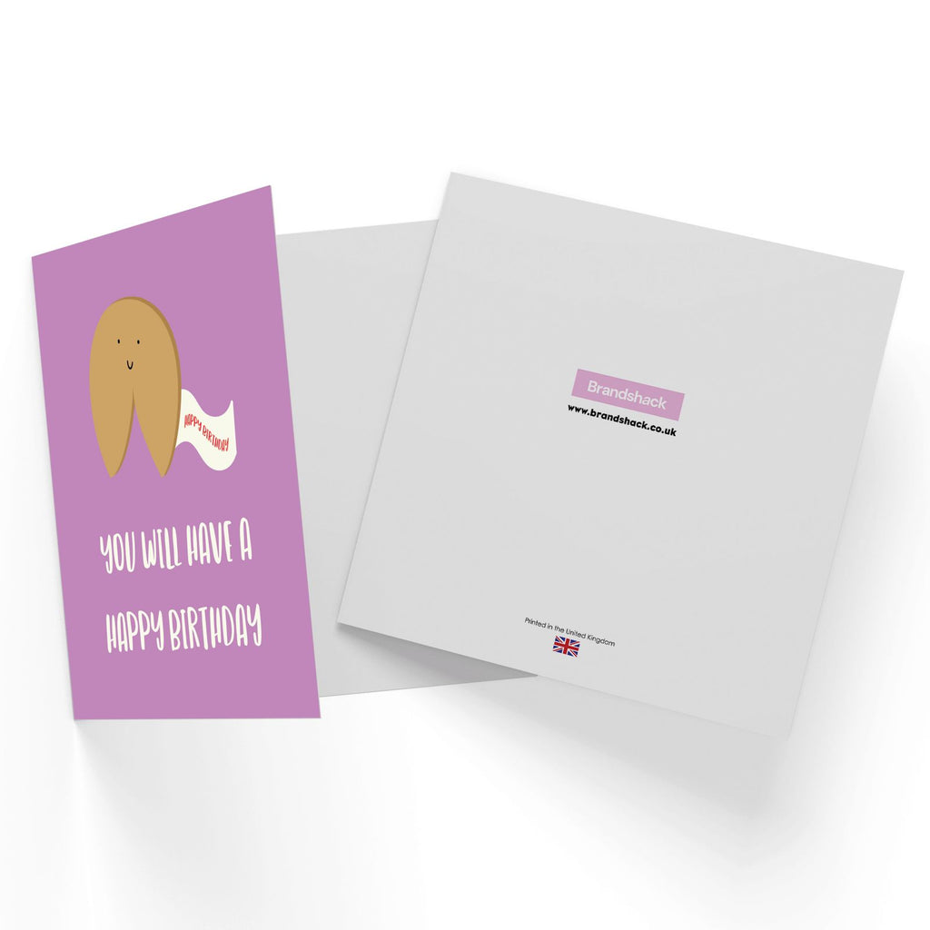 You Will Have A Happy Birthday Square Greetings Card