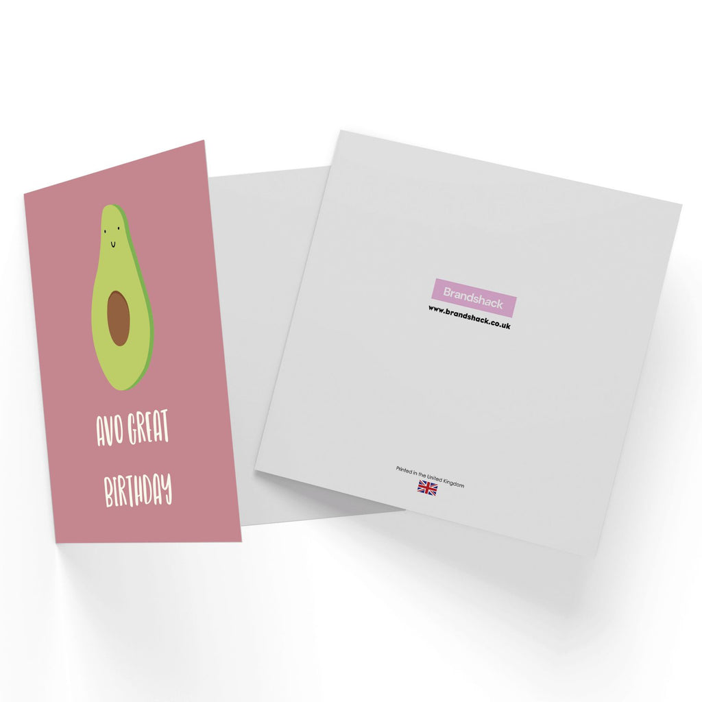 Avo Great Birthday Square Greetings Card