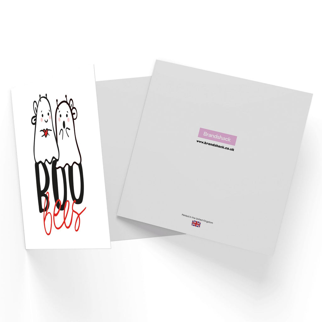 Boo Bees Square Greetings Card