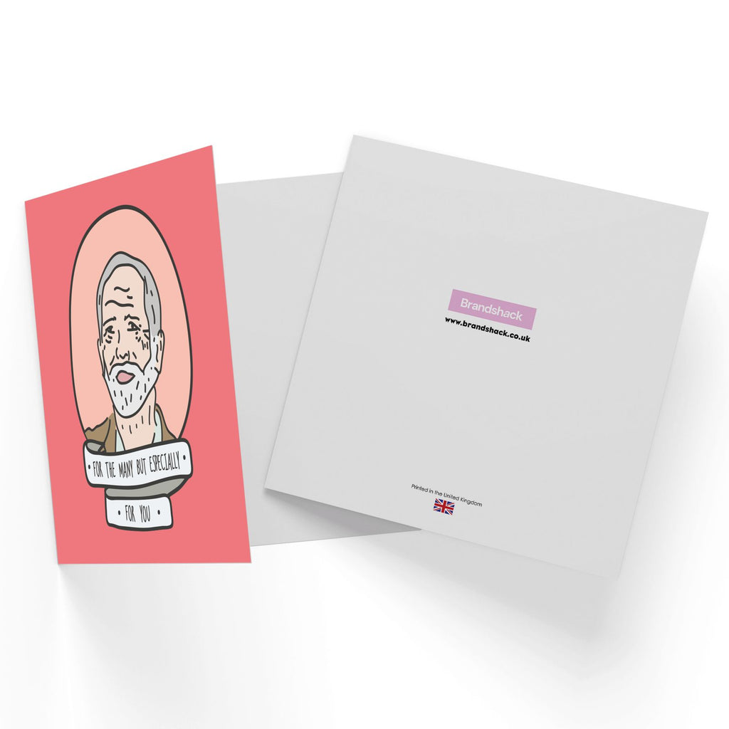 For The Many But Especially For You Square Greetings Card