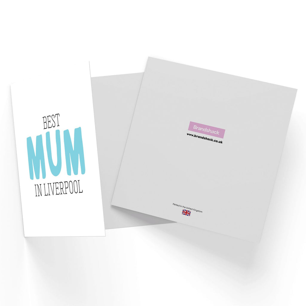 Best Mum In Liverpool Square Greetings Card