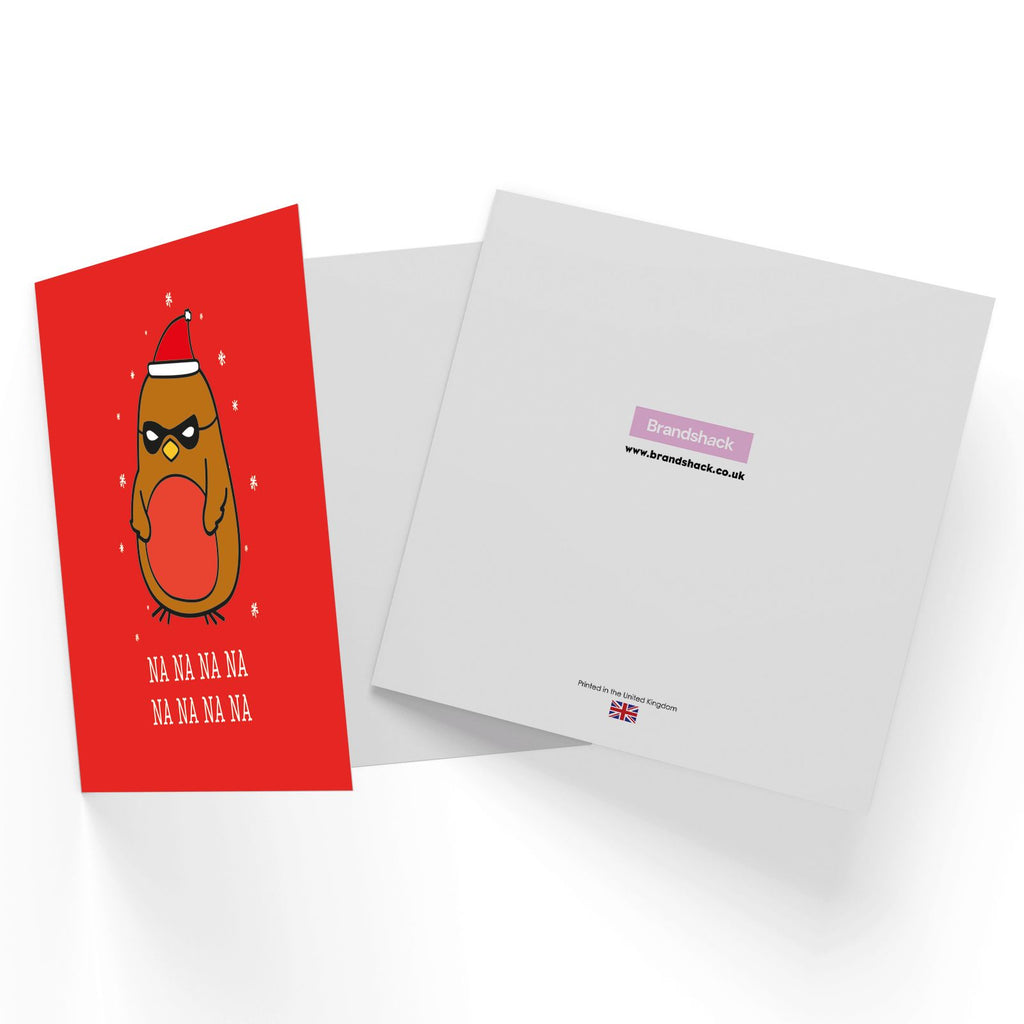 Robin Square Greetings Card