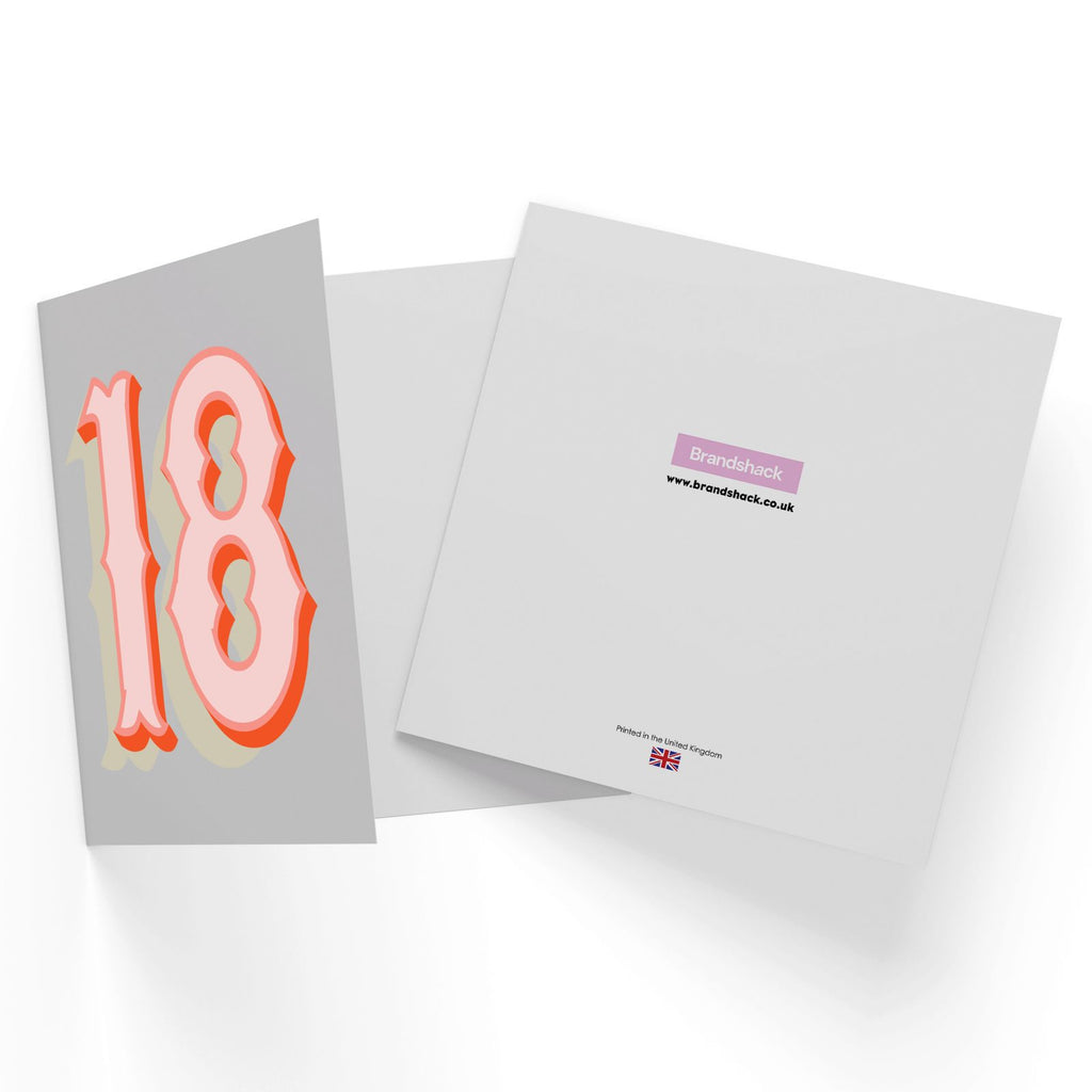 18 Square Greetings Card