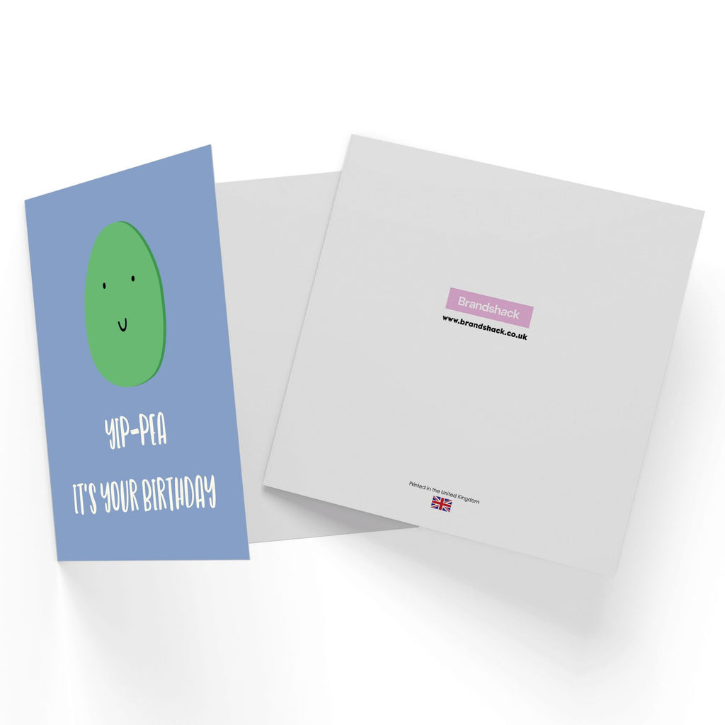 Yip-Pea It's Your Birthday Square Greetings Card