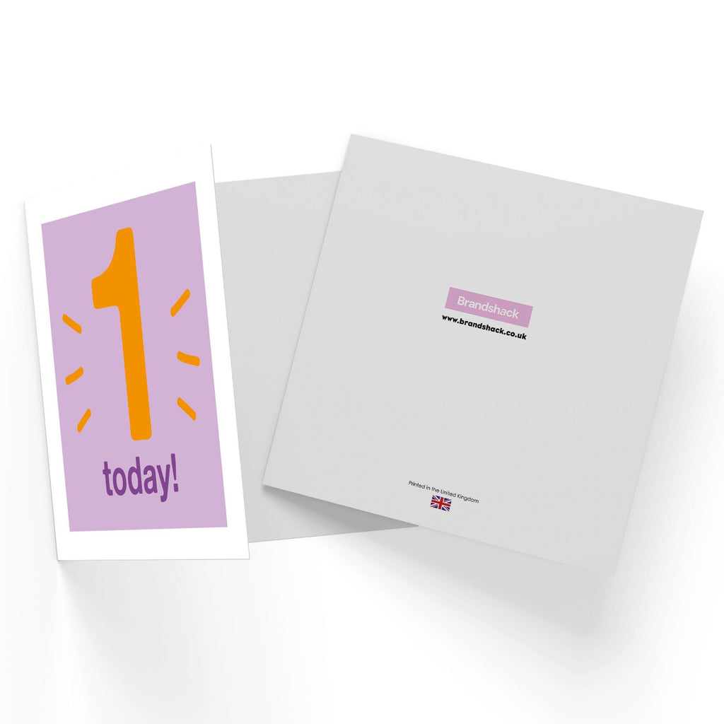 One Today Square Greetings Card