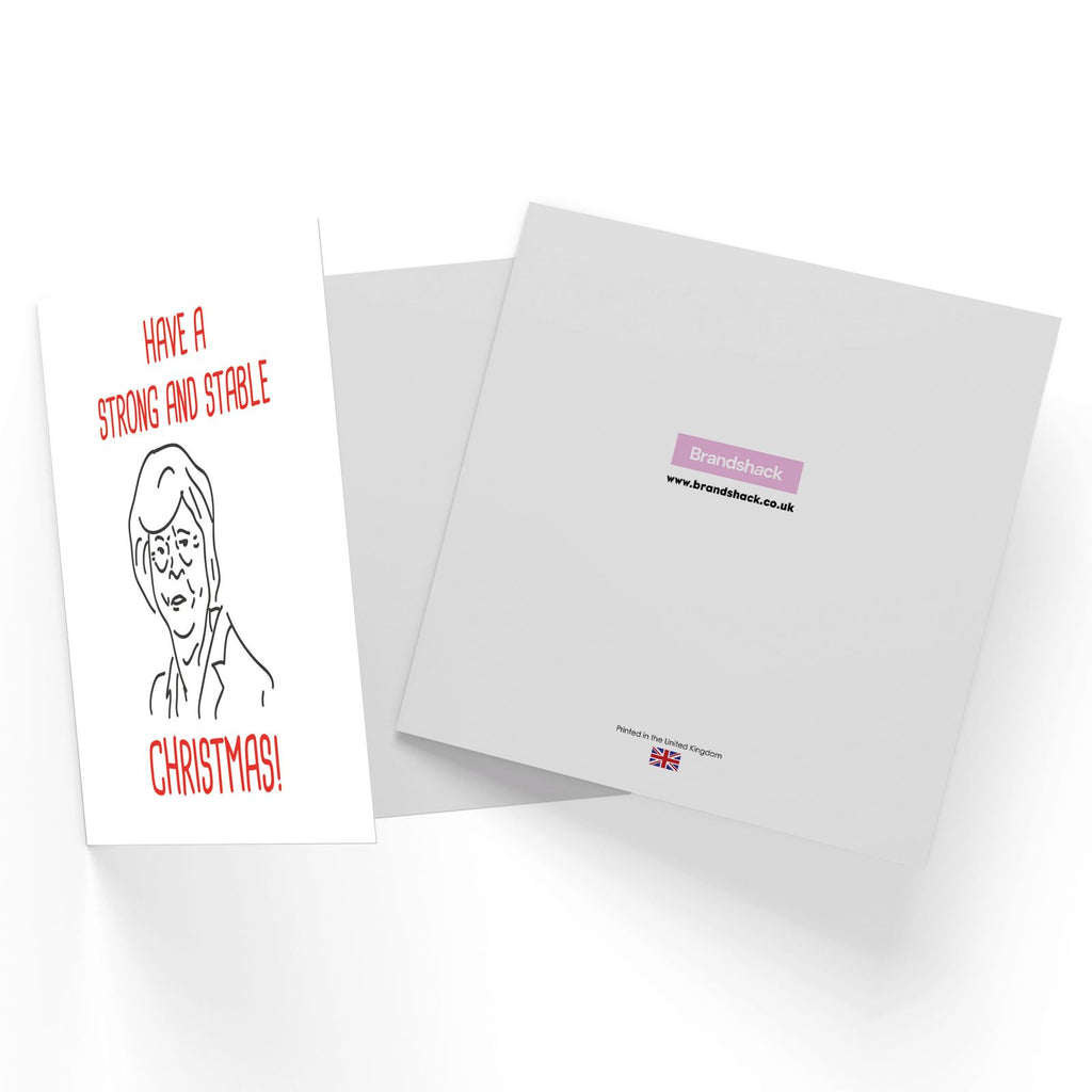 Have A Strong And Stable Christmas Square Greetings Card