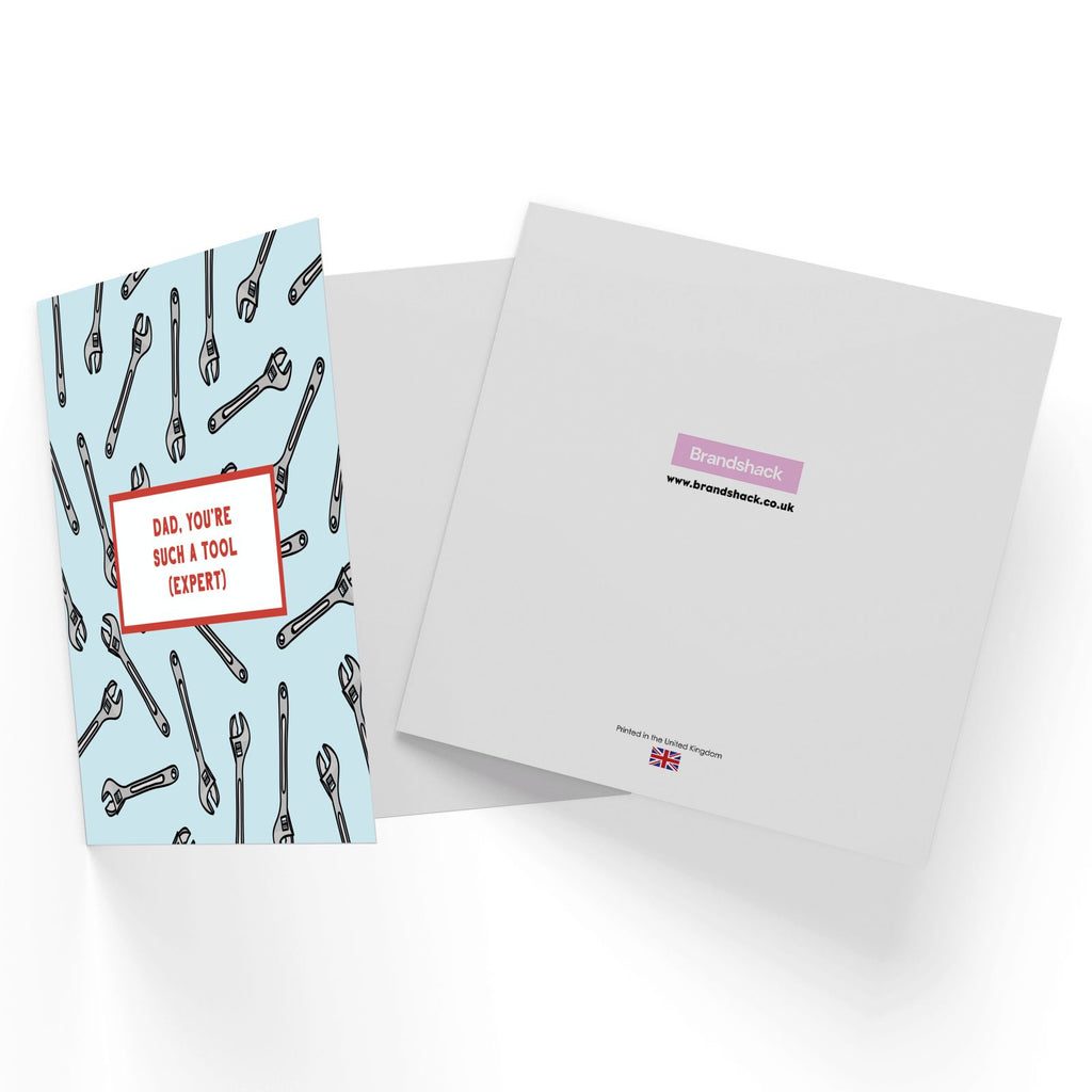 Dad, You're Such A Tool (Expert) Square Greetings Card