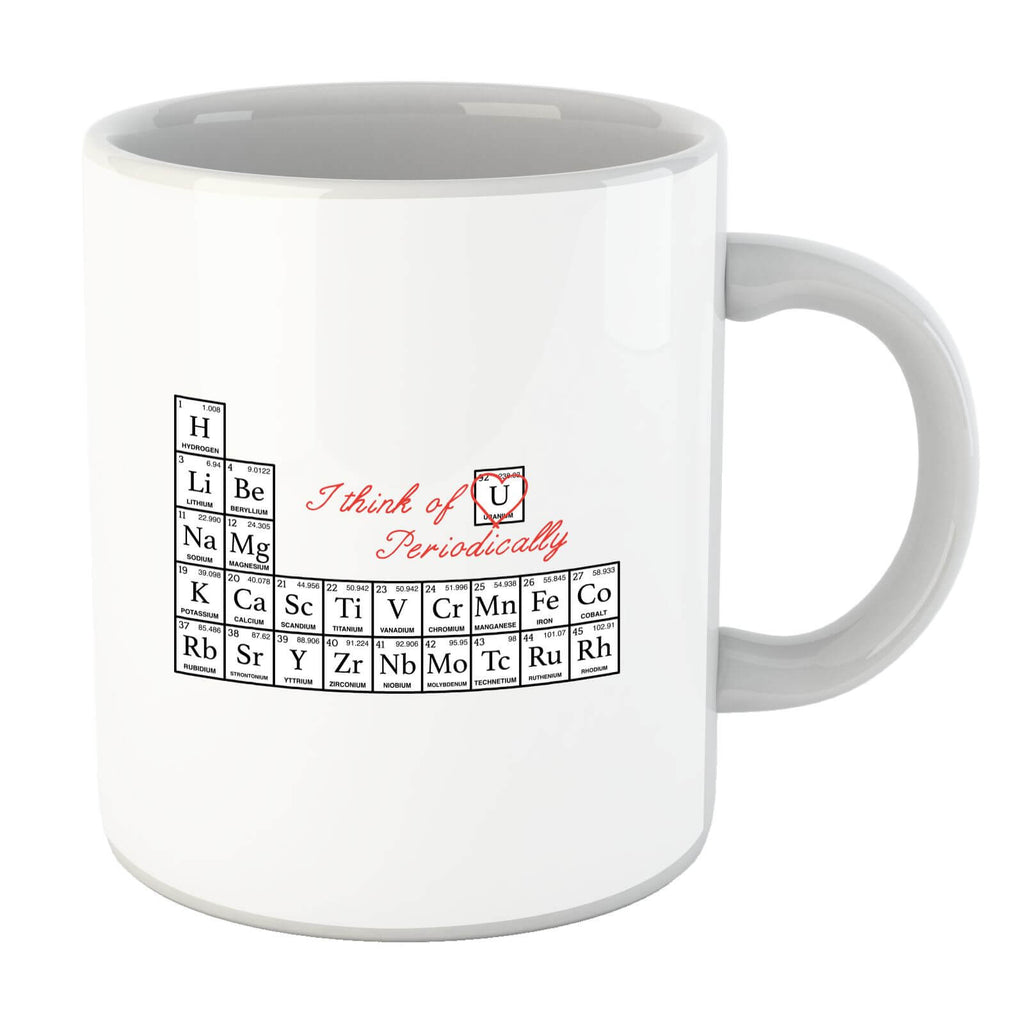 I Think Of You Periodically Mug
