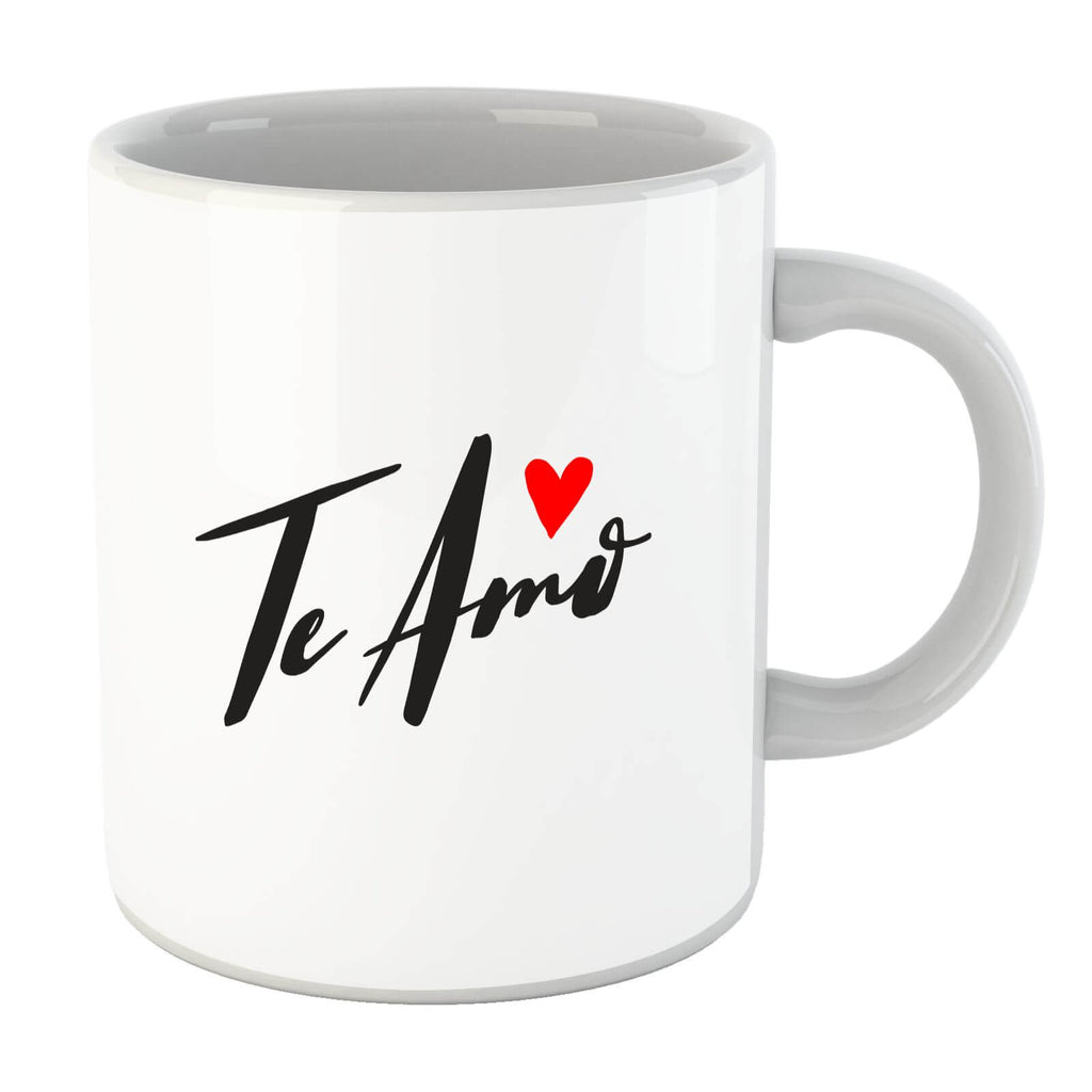 Te Amo Script Mug
