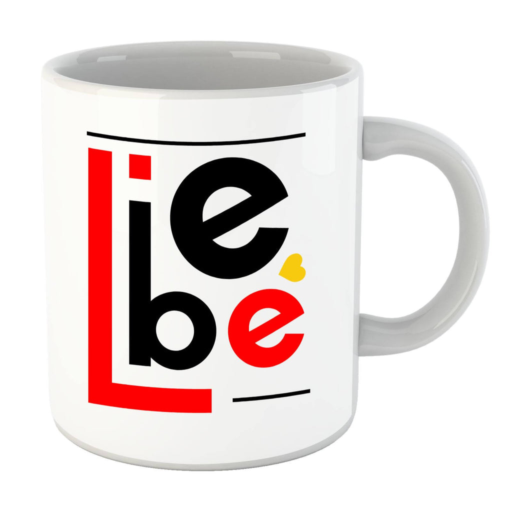 Liebe Block Mug