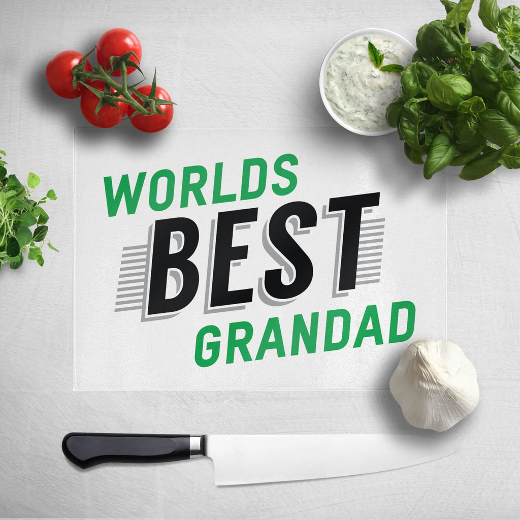 Worlds Best Grandad Chopping Board