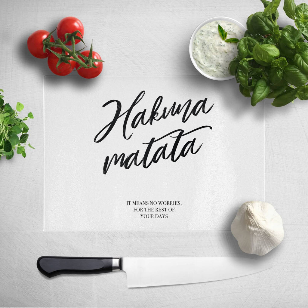 Hakuna Matata Chopping Board