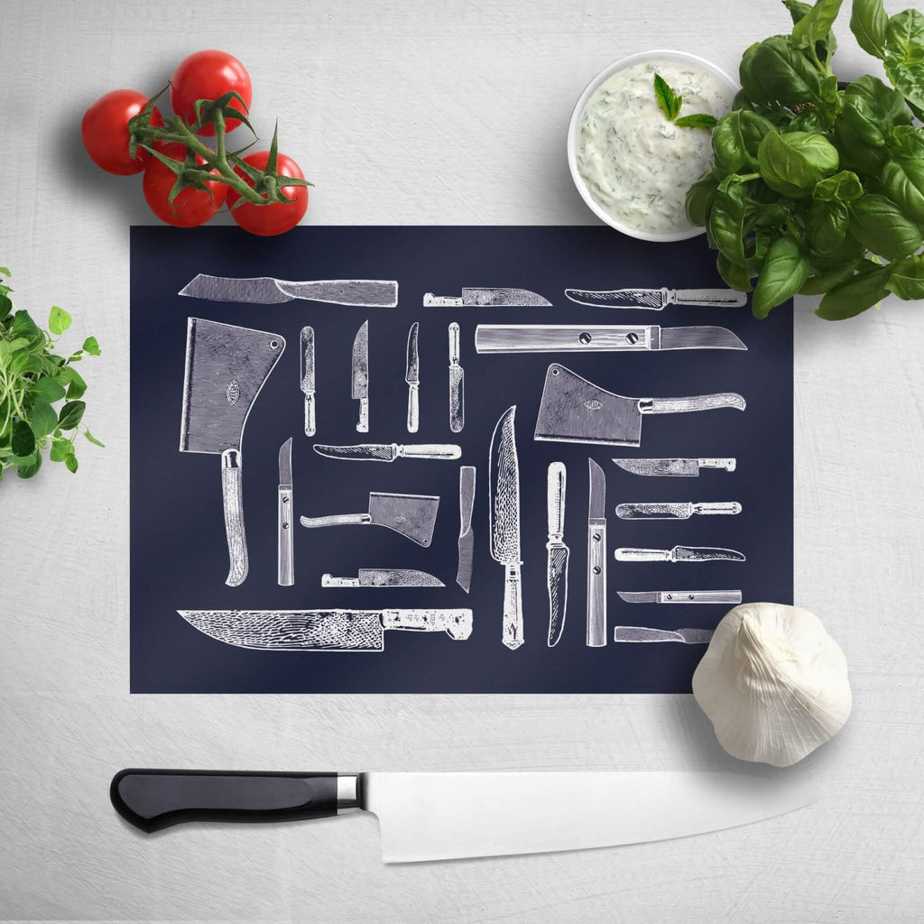 Knifes Chopping Board