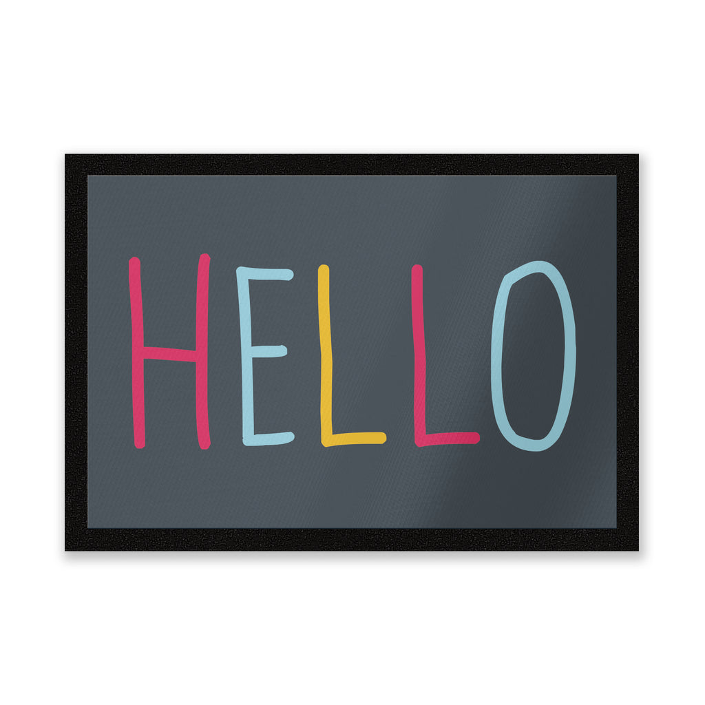 Hello Entrance Mat