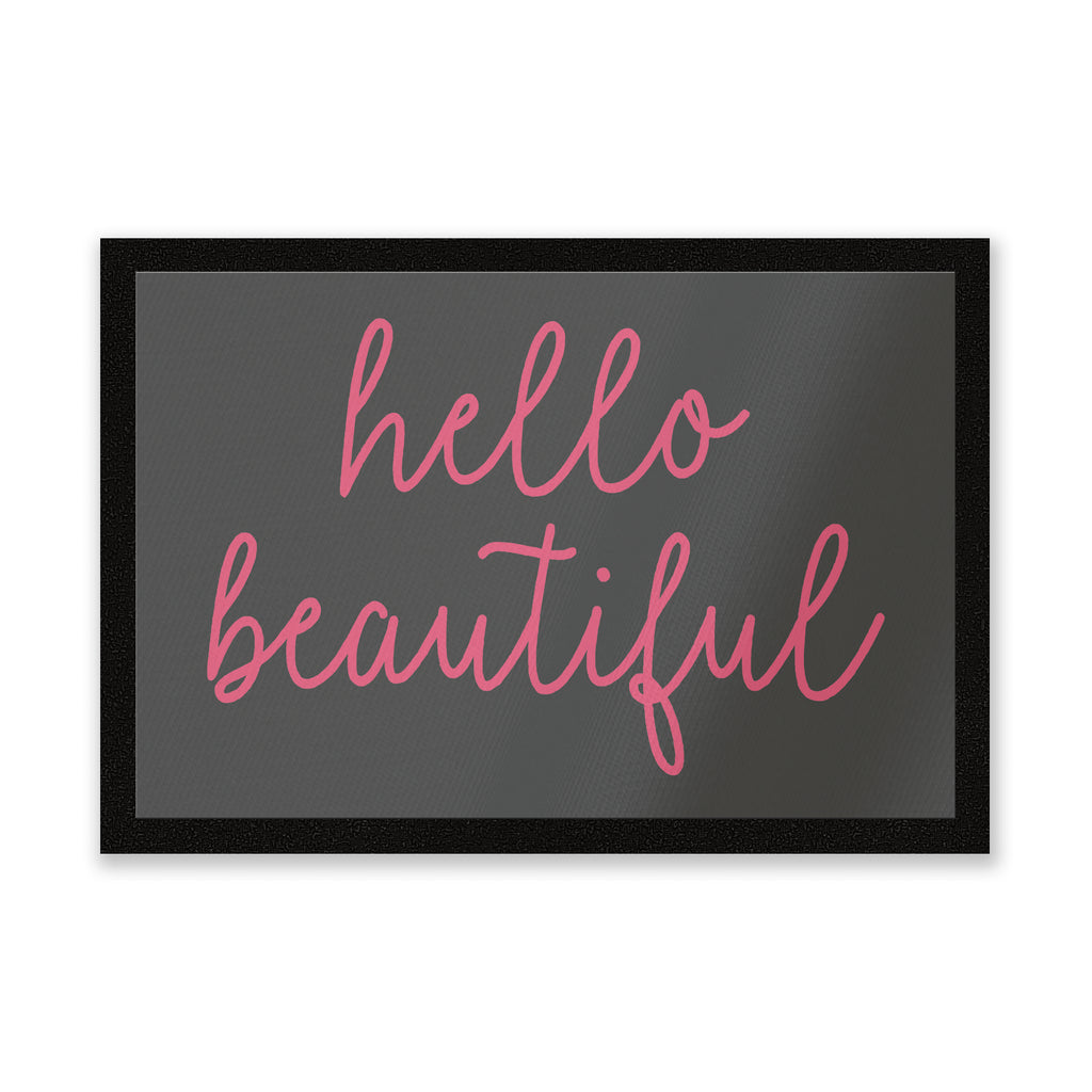 Hello Beautiful Entrance Mat