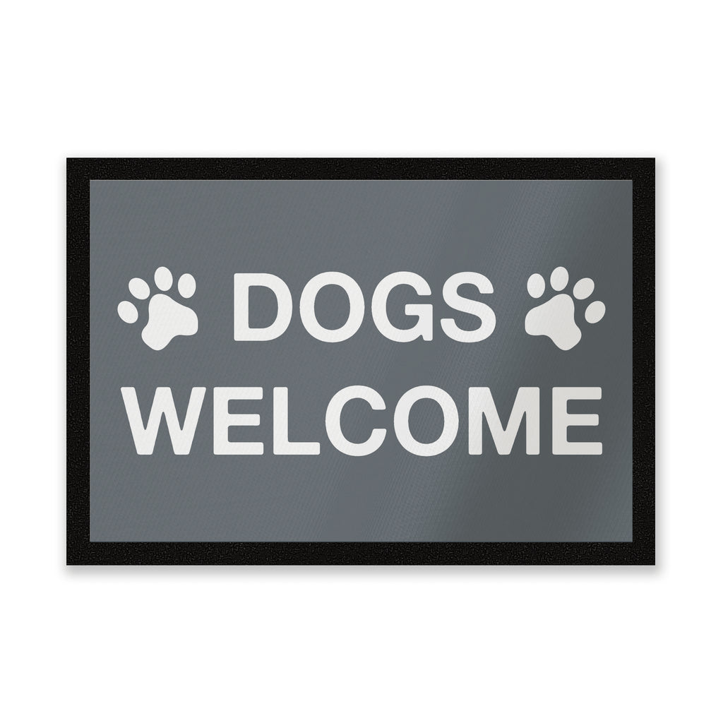 Dogs Welcome Entrance Mat