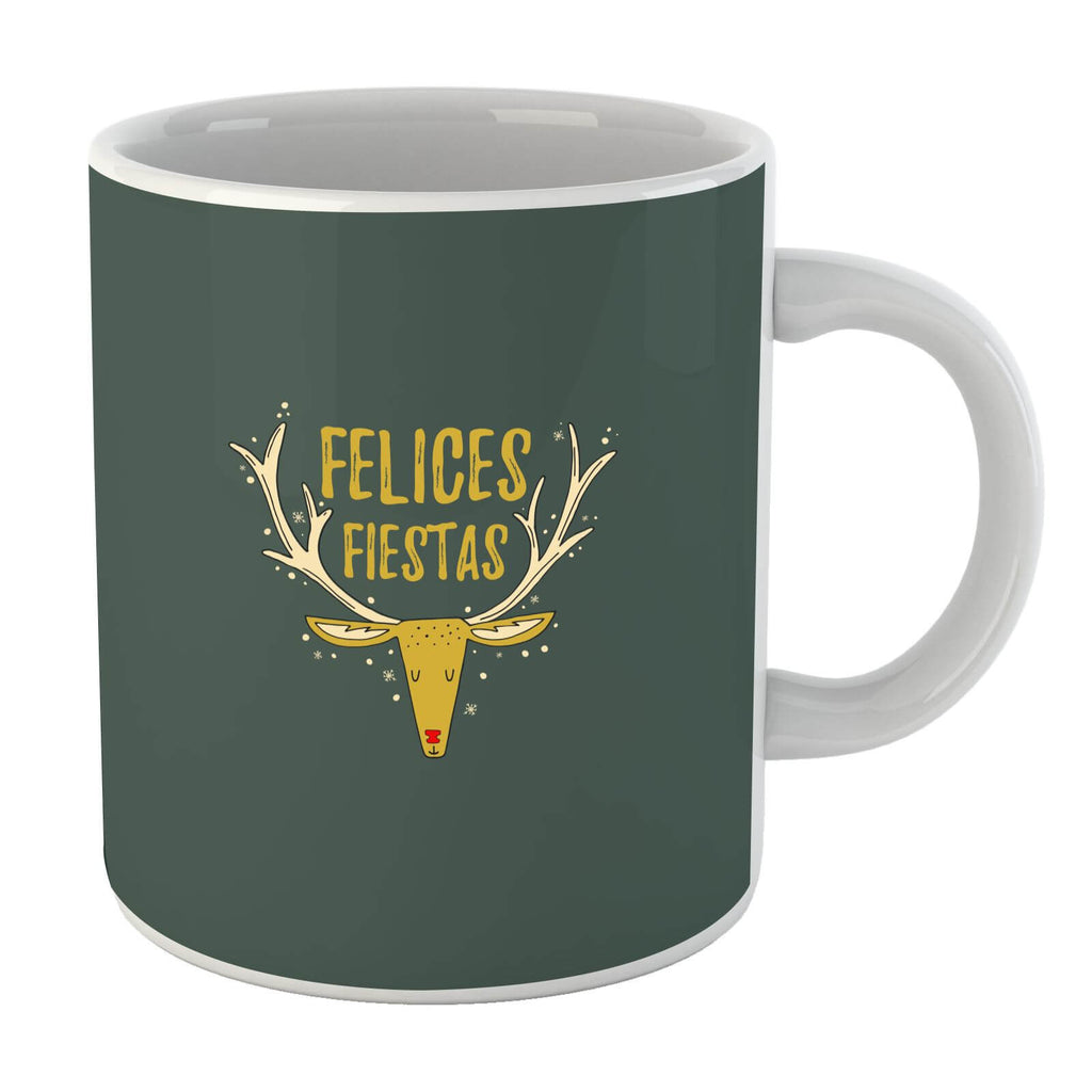 Felices Fiestas Reindeer Mug