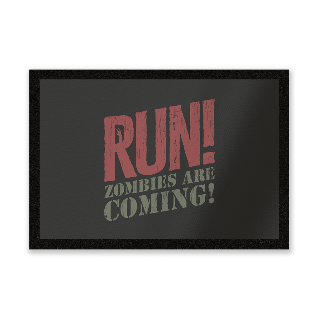 RUN! Zombies Are Coming! Entrance Mat