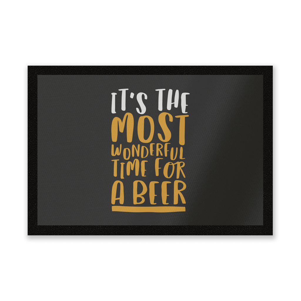 It's The Most Wonderful Time For A Beer Entrance Mat