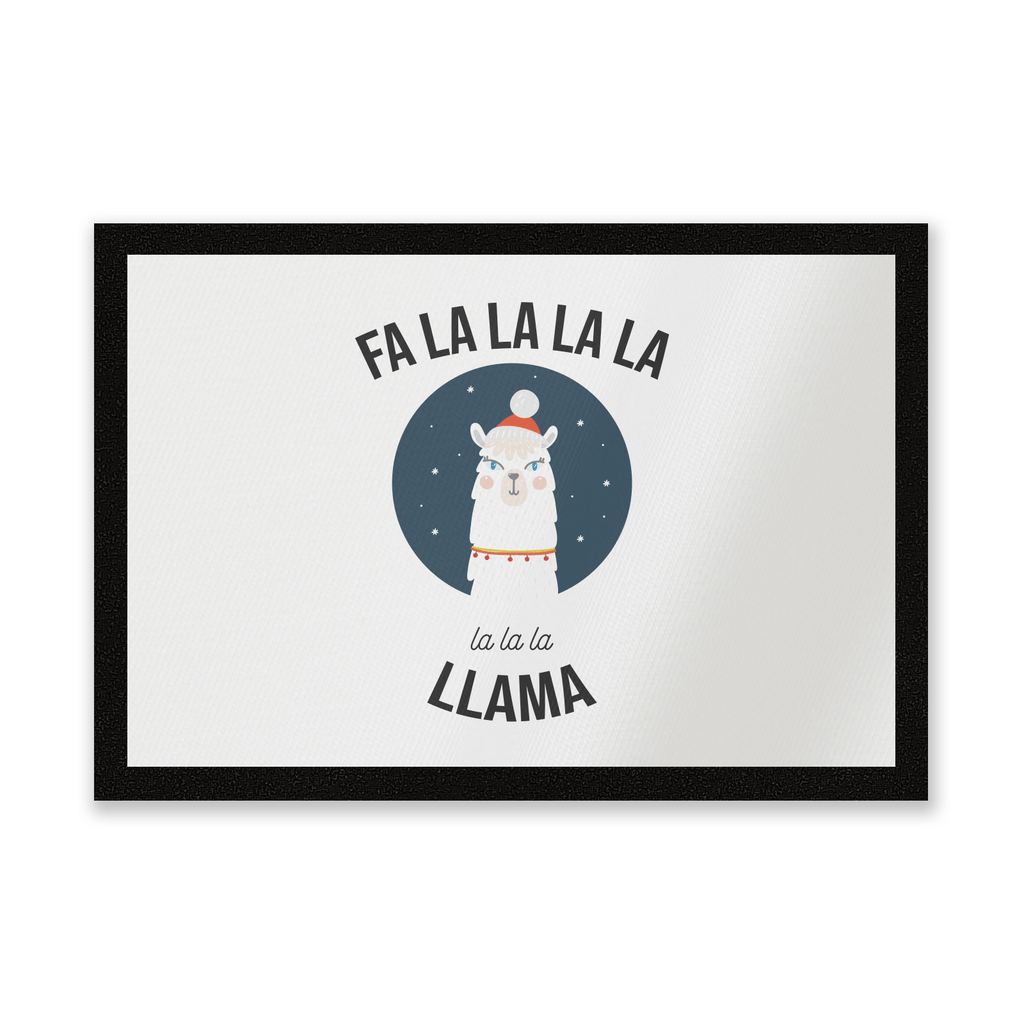 Fa La La La Llama Entrance Mat