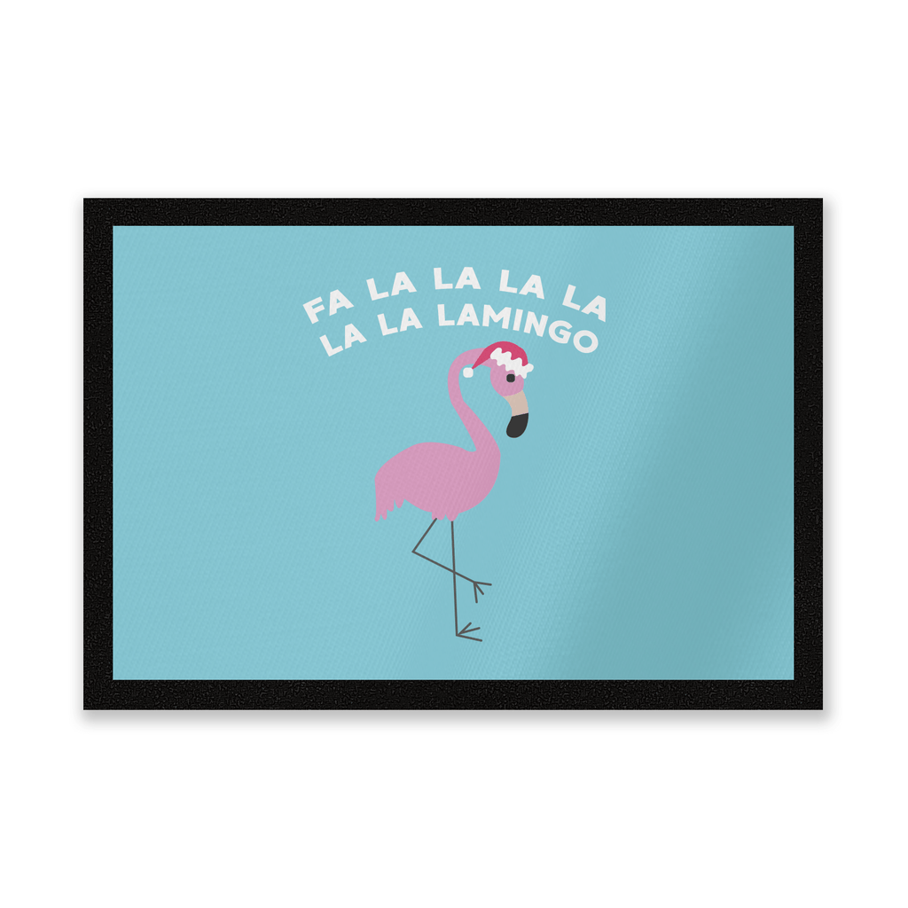 Fa La La La La La La Lamingo Entrance Mat