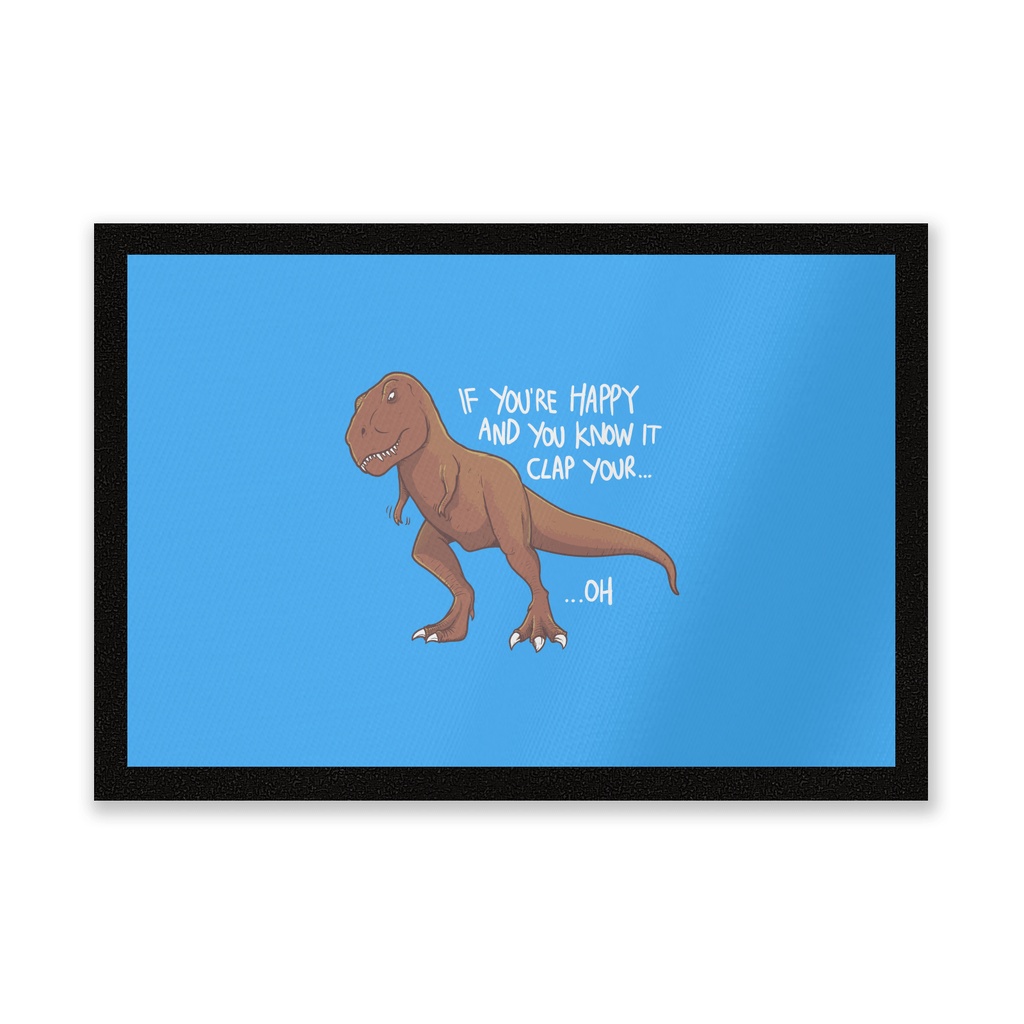 If You're Happy And You Know It Entrance Mat