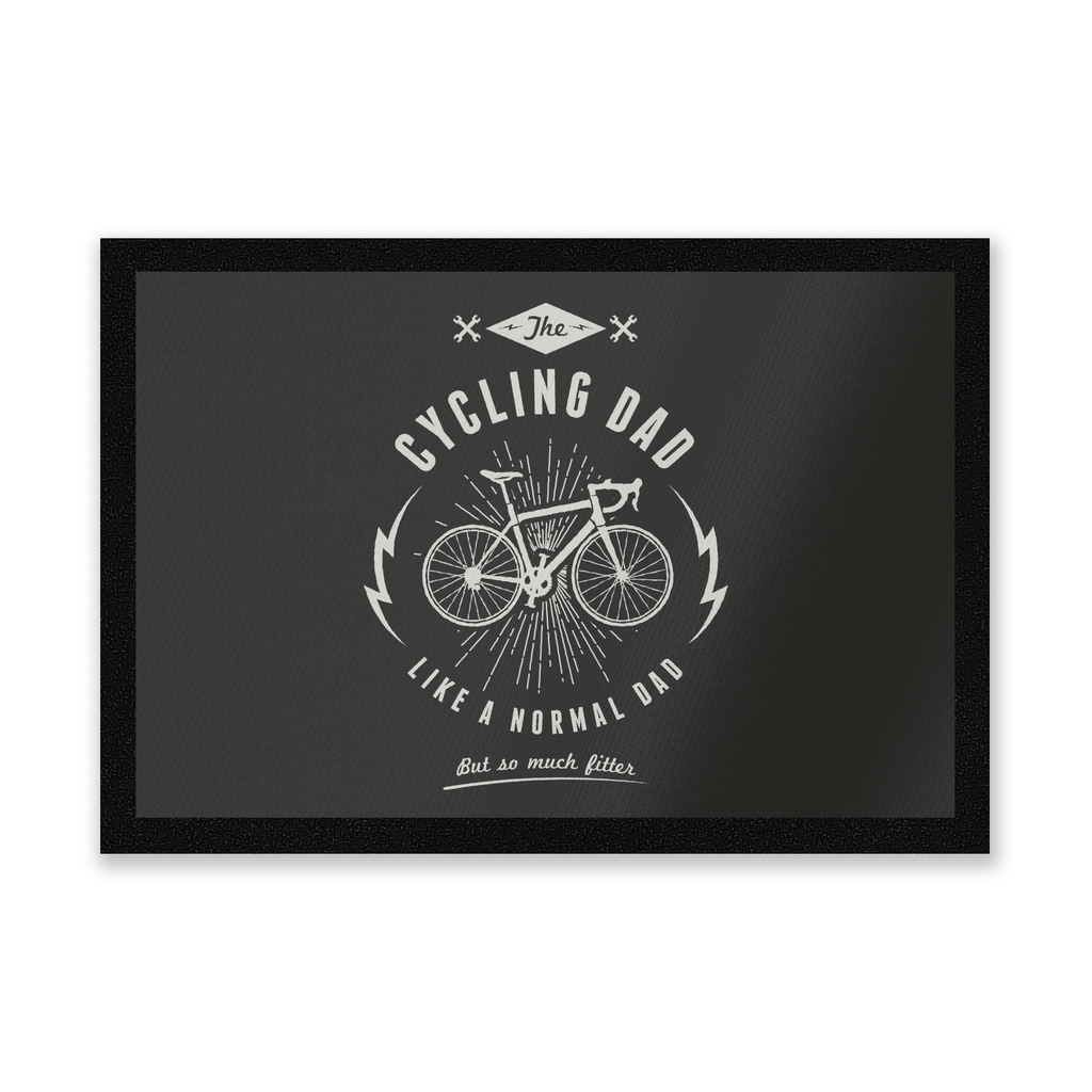 Cycling Dad Entrance Mat