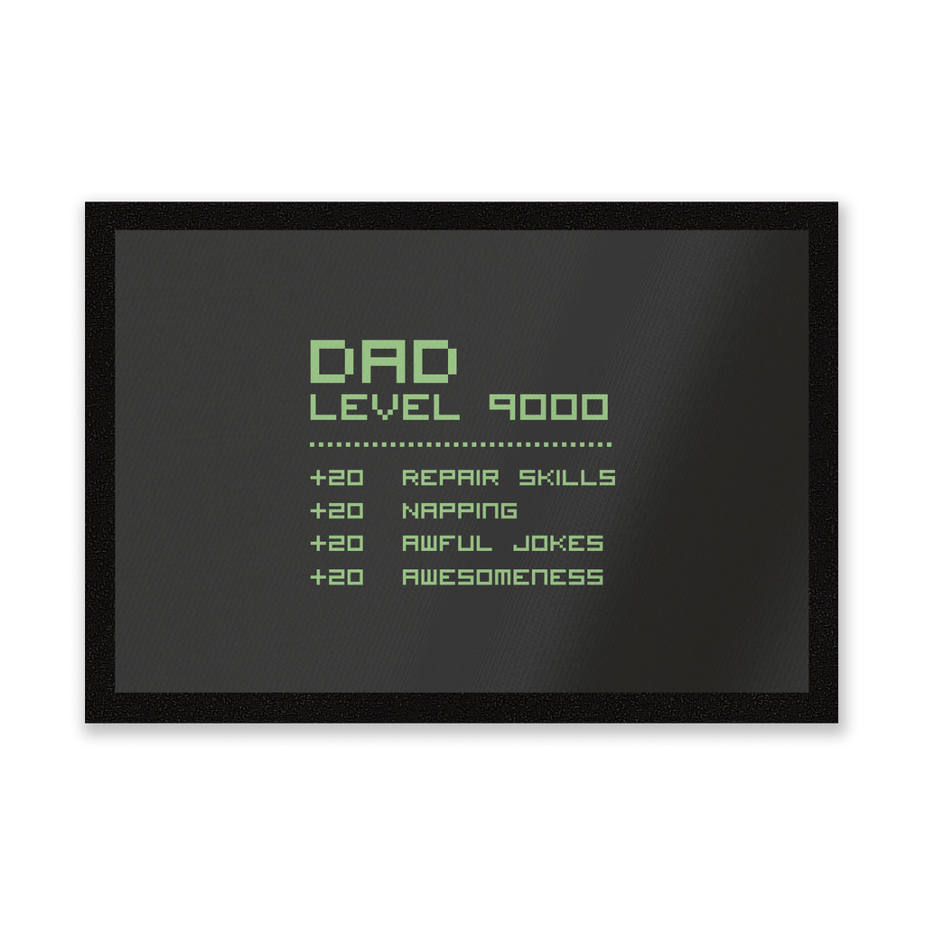 Dad Level Up Entrance Mat