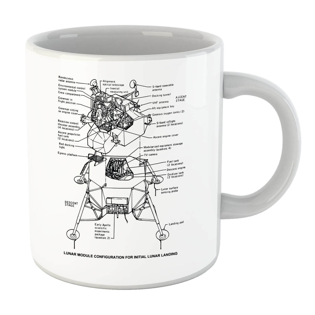 Lunar Schematic Mug