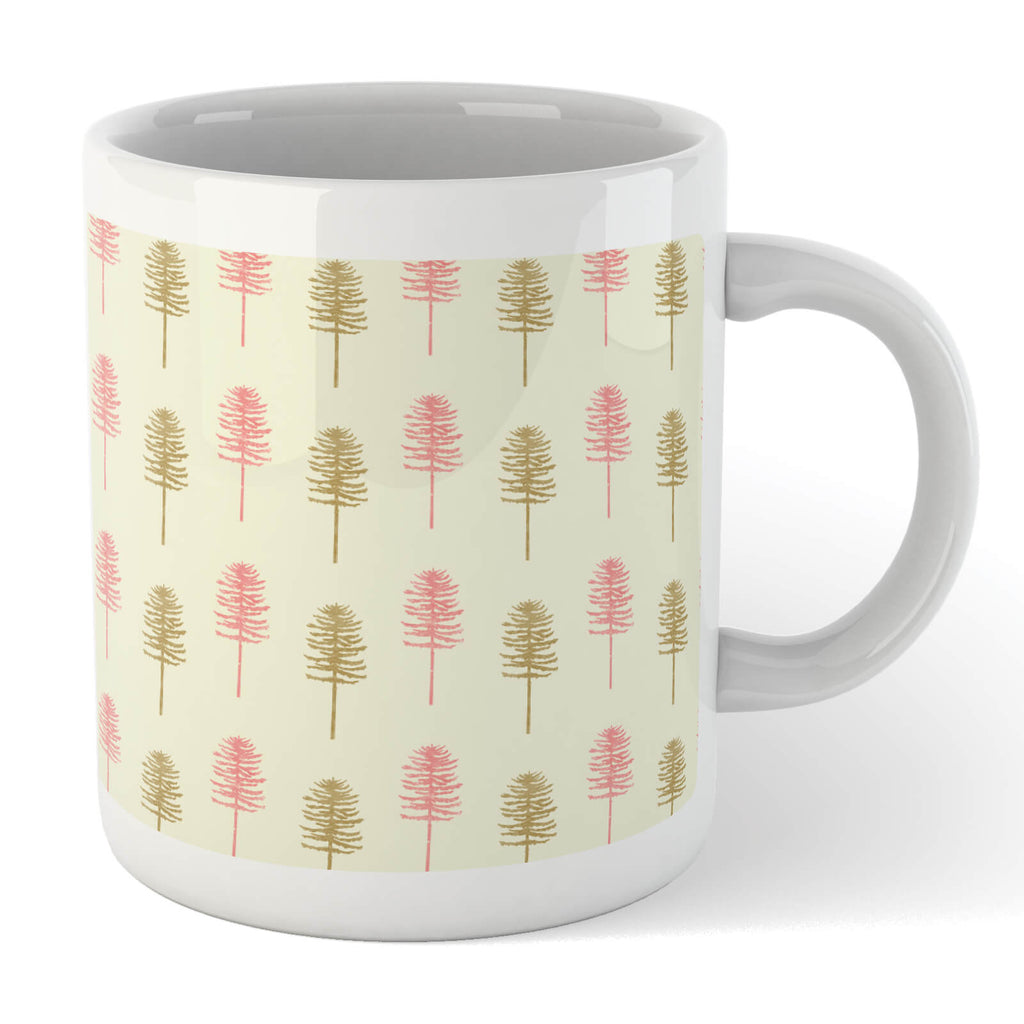 Tall Tree Pattern Mug