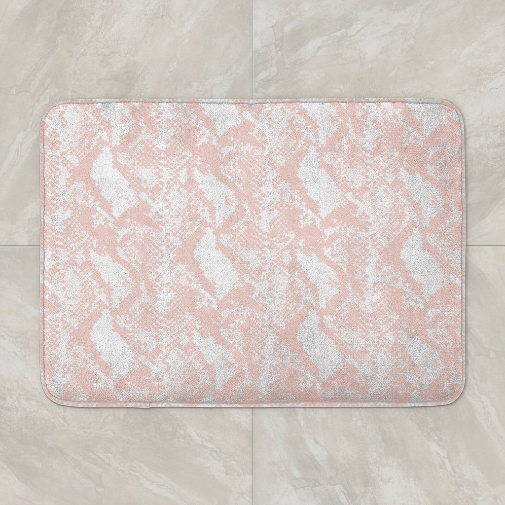 Snake Print Bath Mat